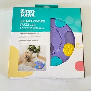 Smartypaws Puzzler Dog Toy - Purple & Teal